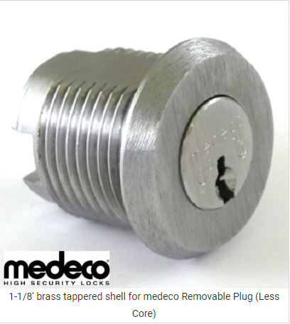 [Medeco plug lock housings] Medeco plug lock housings and cylinder- KEYED ALIKE